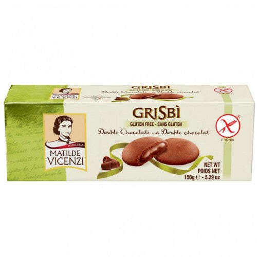 Ciasteczka z kremem czekoladowym bez glutenu Vicenzi 150 g
