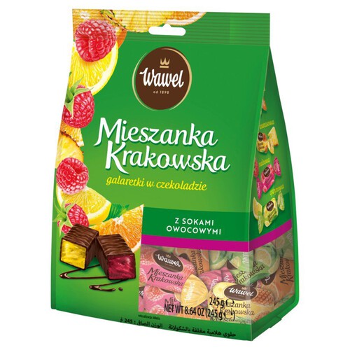 Mieszanka Krakowska Cukierki galaretki Wawel 245 g