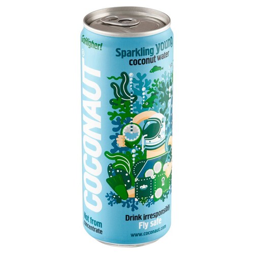 Woda kokosowa gazowana z młodego kokosa Coconaut 320 ml