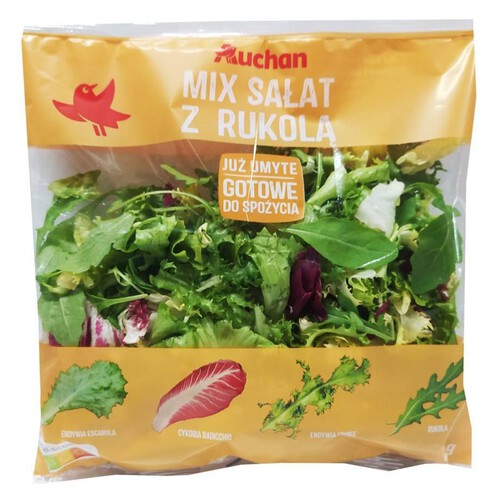 Mix sałat z rukolą Warzywa Auchan 120 g