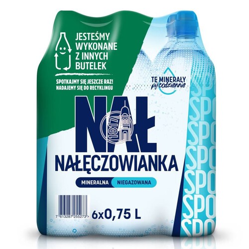 Woda mineralna niegazowana Nałęczowianka 6 x 750 ml