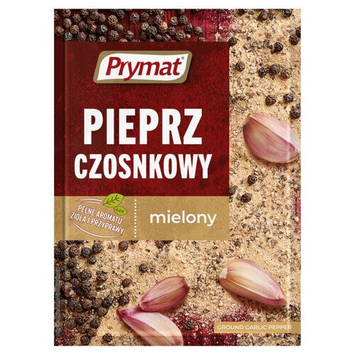 Pieprz czosnkowy mielony Prymat 20 g