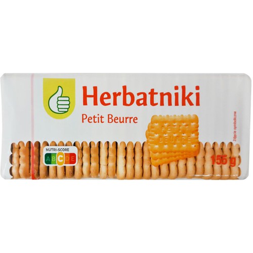 Herbatniki Petit Beurre Auchan 155 g