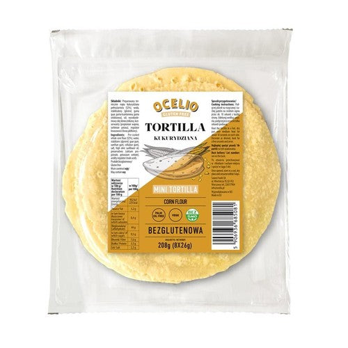 Tortilla kukurydziana bezglutenowa Ocelio 208 g