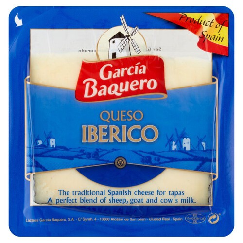 Ser hiszpański iberico z mleka koziego, owczego i krowiego Garcia Baquero 150 g