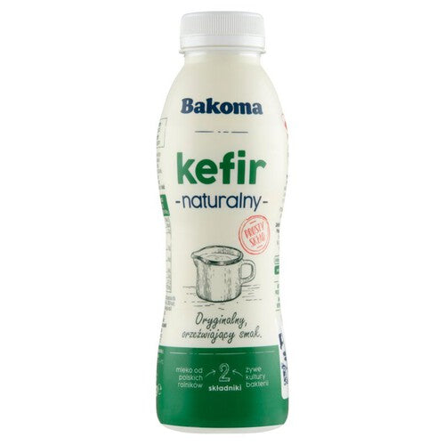 Kefir naturalny Bakoma 370g