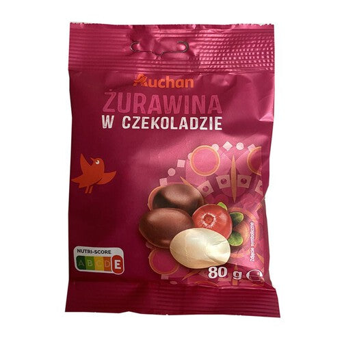 Żurawina w czekoladzie Auchan 80 g