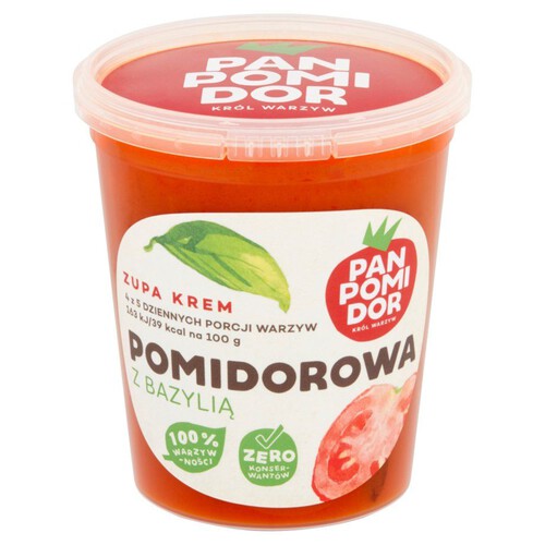 Zupa pomidorowa z bazylią Pan Pomidor 400 g