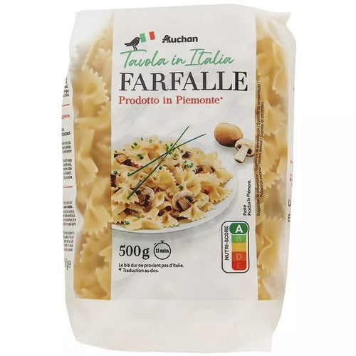 Makaron kokardki Auchan 500 g