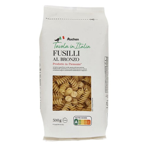 Makaron Fusilli Al Bronzo Auchan 500 g