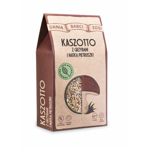 Kaszotto z grzybami i natką pietruszki Dania Babci Zosi 200 g