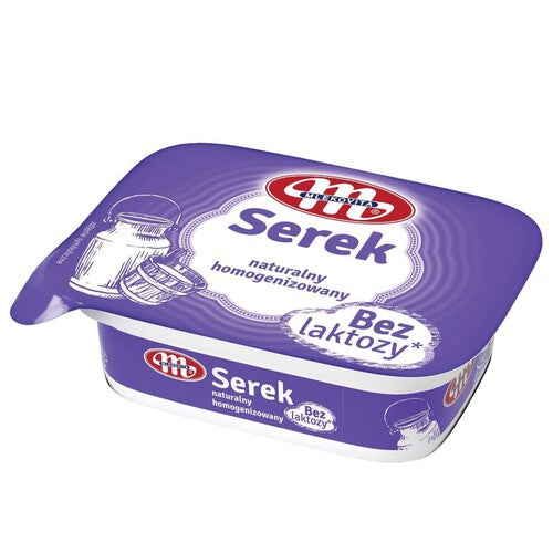 Serek homogenizowany naturalny bez laktozy Mlekovita 150 g