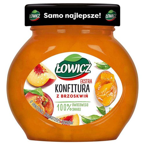 Konfitura z brzoskwiń Łowicz 240 g