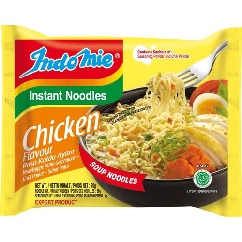 Zupa instant o smaku kurczaka Indomie 70 g