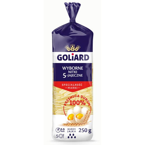 Makaron nitki 5 jajeczne Goliard 250 g