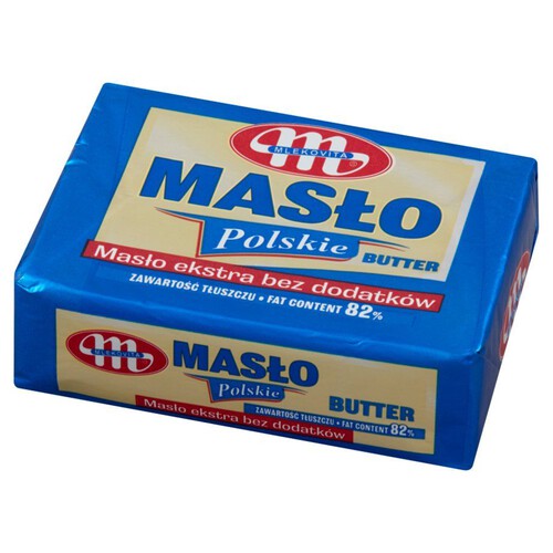 Masło ekstra Polskie 82% tłuszczu Mlekovita 200 g
