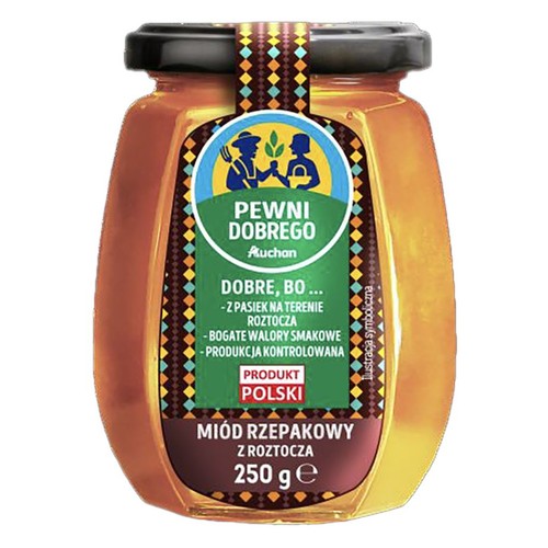 Miód rzepakowy z Roztocza Pewni Dobrego 250 g