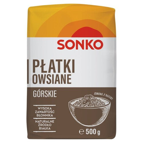 Płatki owsiane górskie Sonko 500 g