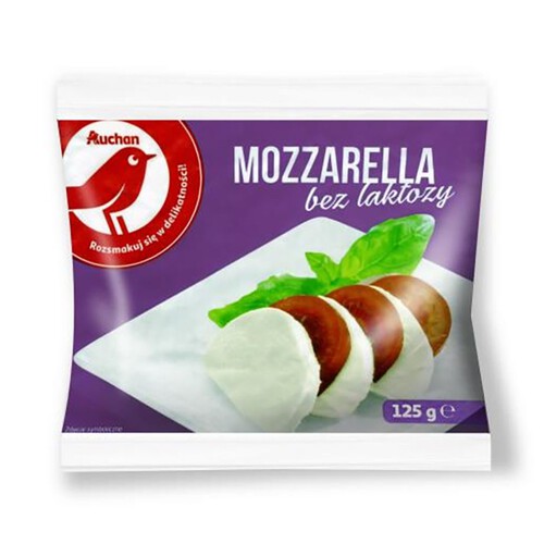 Mozzarella bez laktozy Auchan 125 g