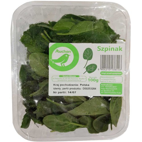 Szpinak Warzywa Auchan 100 g