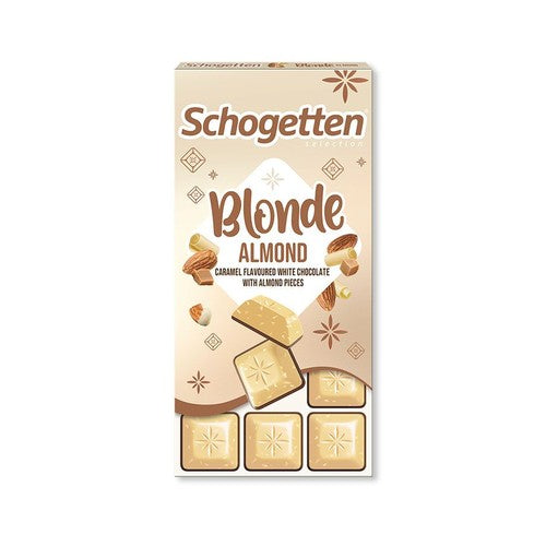 Czekolada Blonde Almond Schogetten 100 g