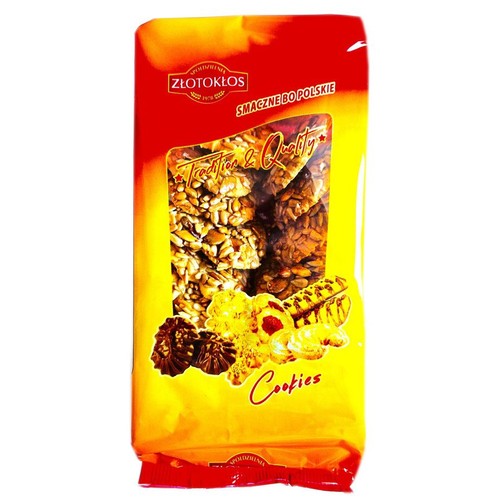 Ciastka z dynią i słonecznikiem Złotokłos 300 g