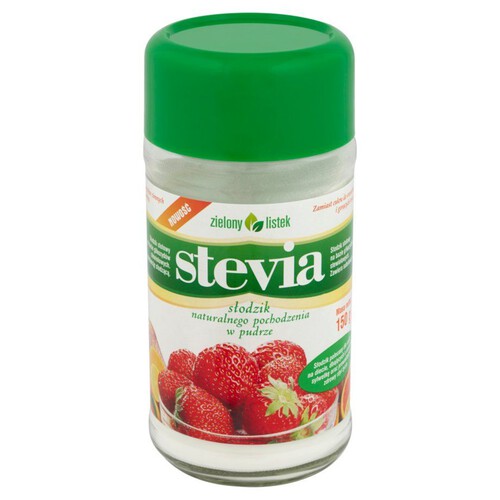 Stevia słodzik naturalnego pochodzenia Zielony listek 150 g