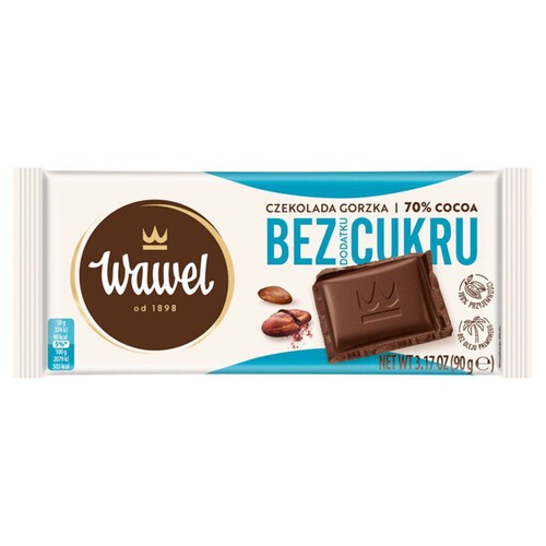 Czekolada gorzka 70% Wawel 90 g