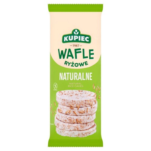 Wafle ryżowe naturalne Kupiec 120 g