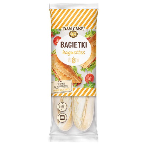 Bagietki pszenne do odpieku Dan Cake 300 g