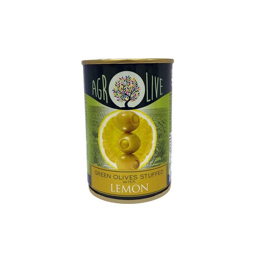 Oliwki zielone nadziewane cytryną AGROLIVE 90 g