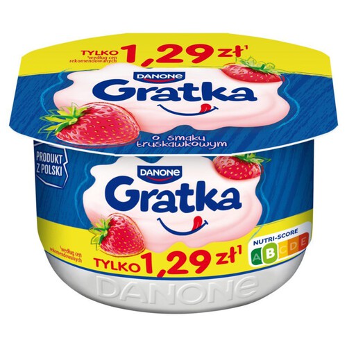 Gratka deser o smaku truskawkowym Danone 115 g
