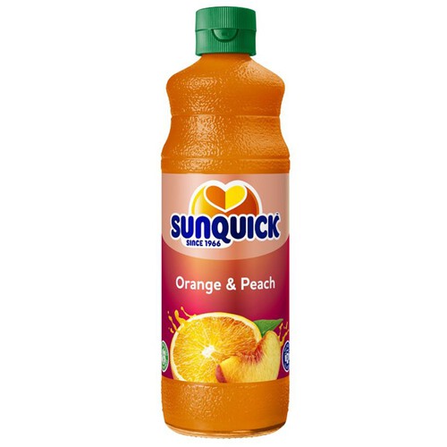 Koncentrat napoju o smaku pomarańczy i brzoskwini Sunquick 700 ml