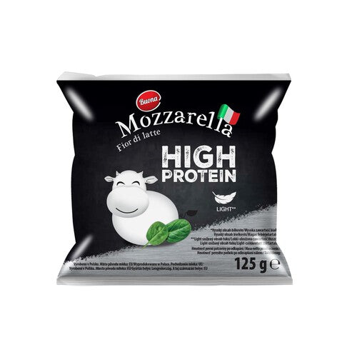 Mozzarella wysokoproteinowa Buona 125 g