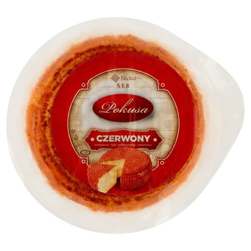 Łotewski Ser Czerwony półtwardy Pokusa 350 g