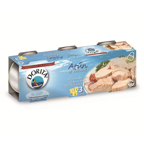 Tuńczyk w kawałkach w sosie własnym Dorita 3 x 80 g
