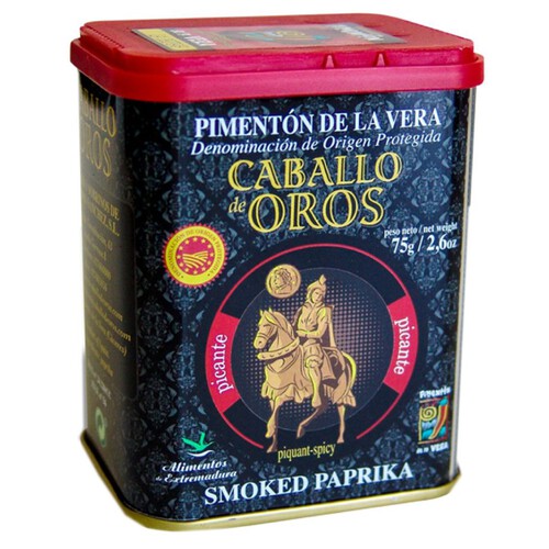 Papryka ostra wędzona CABALLO DE OROS 75 g