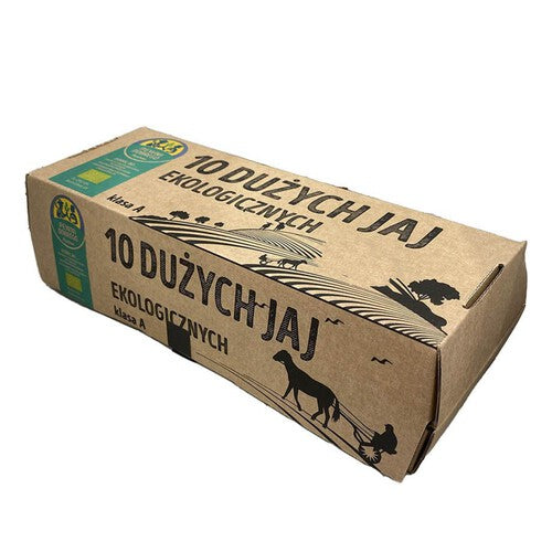 Jaja ekologiczne rozmiar L Pewni Dobrego 10 sztuk