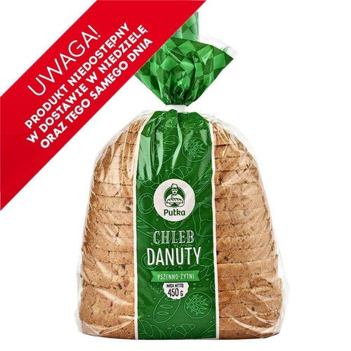 Chleb pszenno żytni z siemieniem lnianym (796702) Putka 450 g