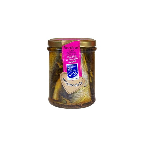 Bio sardynki w oliwie Emperatriz 190 g