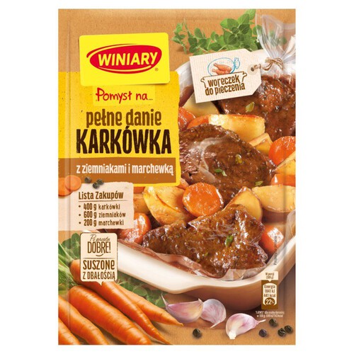 Pomysł na...Karkówka z ziemniakami i marchewką Winiary 30 g
