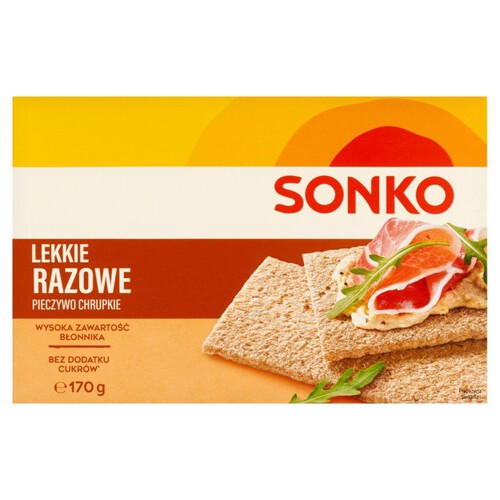 Pieczywo razowe chrupkie Sonko 170 g