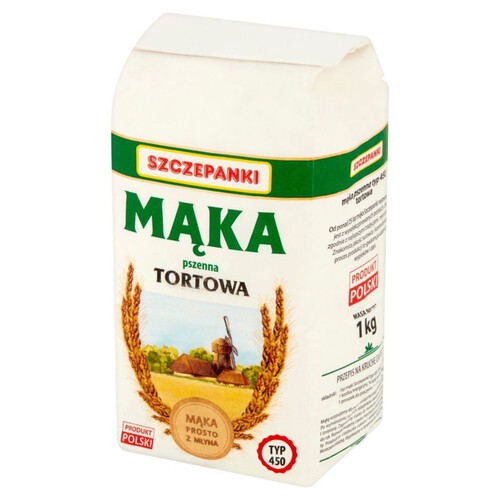 Mąka pszenna tortowa typ 450 Szczepanki 1 kg