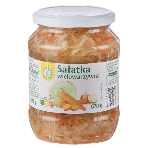Sałatka wielowarzywna Auchan 670 g