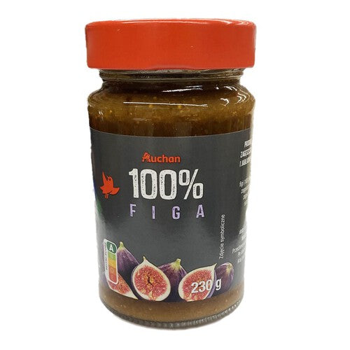 Dżem 100% figowy Auchan 230 g
