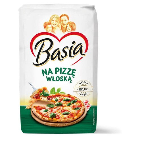 Mąka na pizzę włoską typ 00 Basia 1 kg