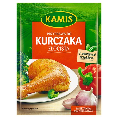 Przyprawa do kurczaka złocista Kamis 35 g