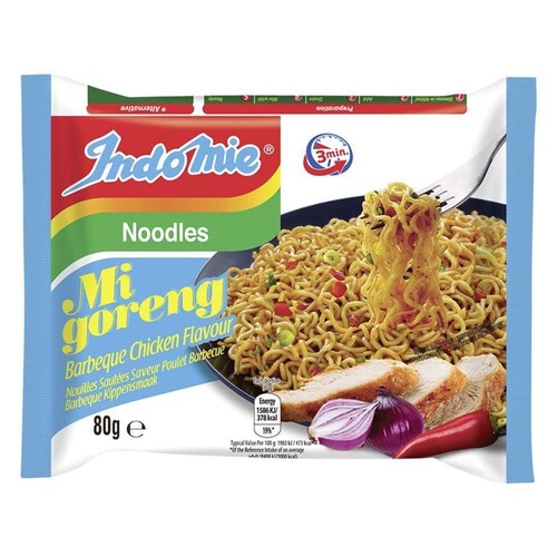 Zupa instant Mi Goreng kurczak BBQ Indomie 80 g