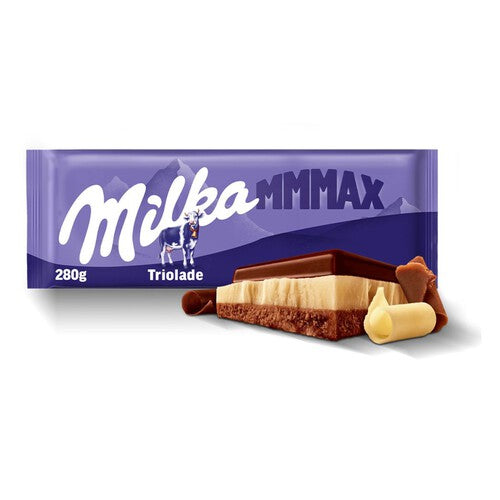 Czekolada mleczna MMMax triolade Milka 280 g
