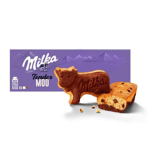 Tender Moo ciastko biszkoptowe z kawałkami czekolady Milka 140 g